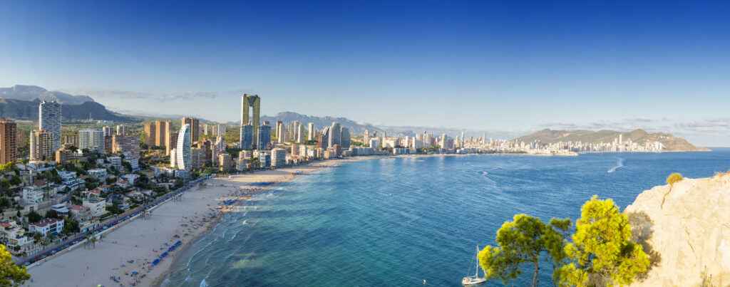 Benidorm skyline