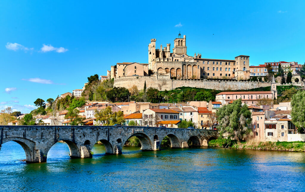 Beziers town. France